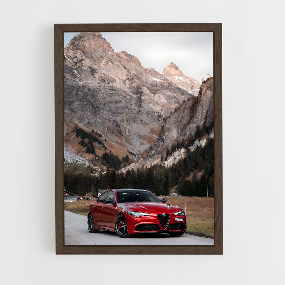 Poster Alfa Romeo : Évasion Rouge (vue 5)
